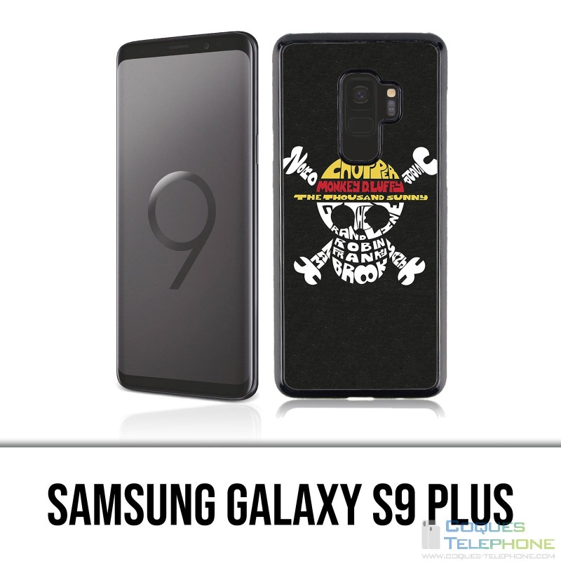 Carcasa Samsung Galaxy S9 Plus - Logotipo de One Piece
