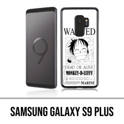Samsung Galaxy S9 Plus Hülle - One Piece Wanted Ruffy