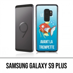 Coque Samsung Galaxy S9 PLUS - Pokémon Le Calme Avant La Trempette Magicarpe