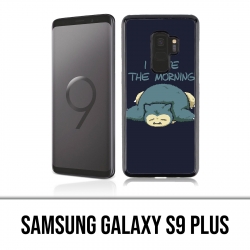 Custodia Samsung Galaxy S9 Plus - Pokemon Ronflex Hate Morning