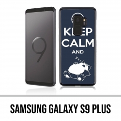 Coque Samsung Galaxy S9 PLUS - Pokémon Ronflex Keep Calm