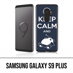 Samsung Galaxy S9 Plus Case - Ronflex Pokemon Keep Calm