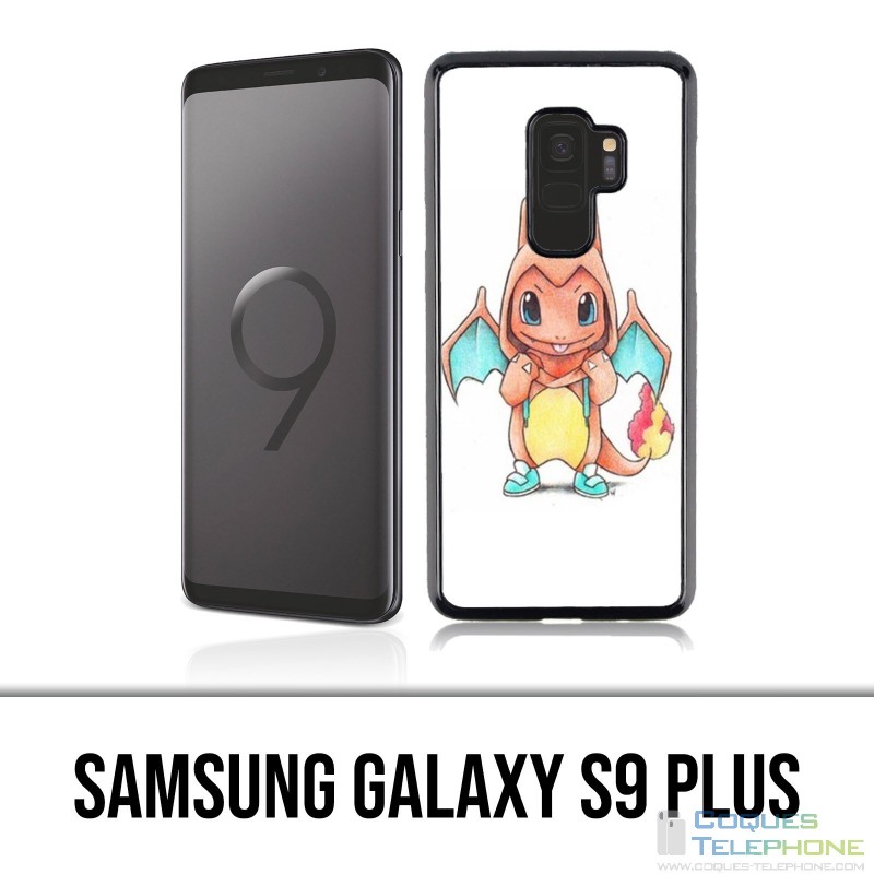Custodia Samsung Galaxy S9 Plus - Pokémon Baby Salameche