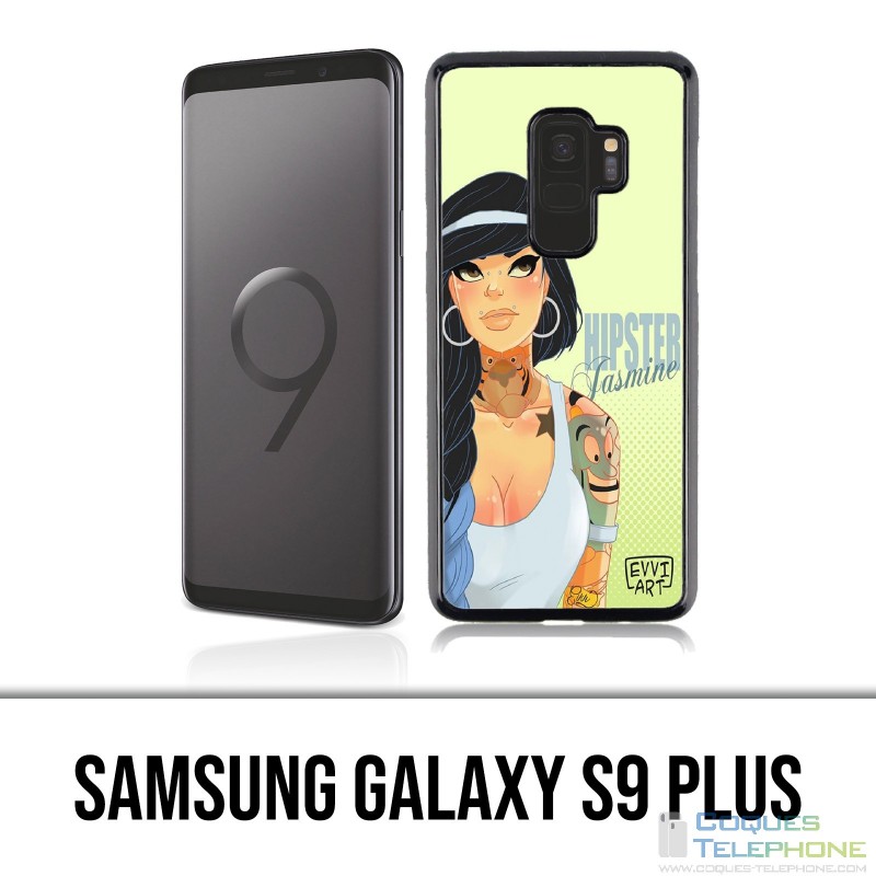 Carcasa Samsung Galaxy S9 Plus - Disney Princess Jasmine Hipster