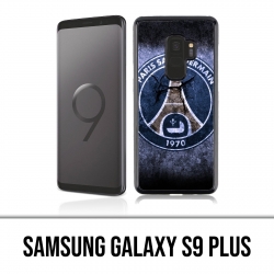 Coque Samsung Galaxy S9 PLUS - PSG Logo Grunge