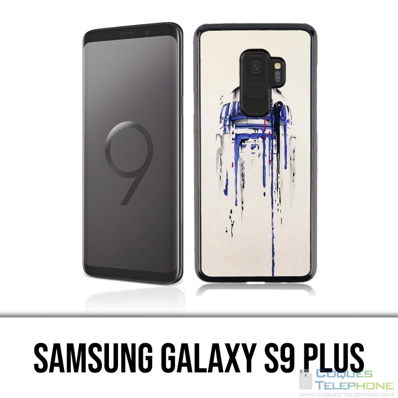 Coque Samsung Galaxy S9 PLUS - R2D2 Paint
