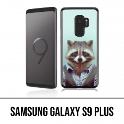 Samsung Galaxy S9 Plus Hülle - Waschbär Kostüm