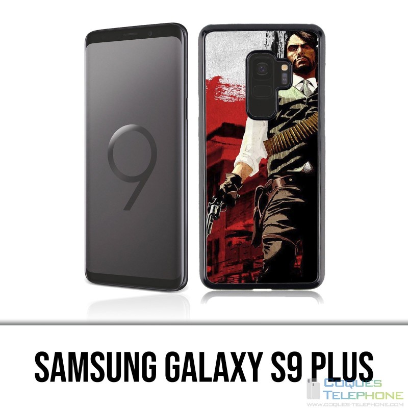 Samsung Galaxy S9 Plus Hülle - Red Dead Redemption Sun