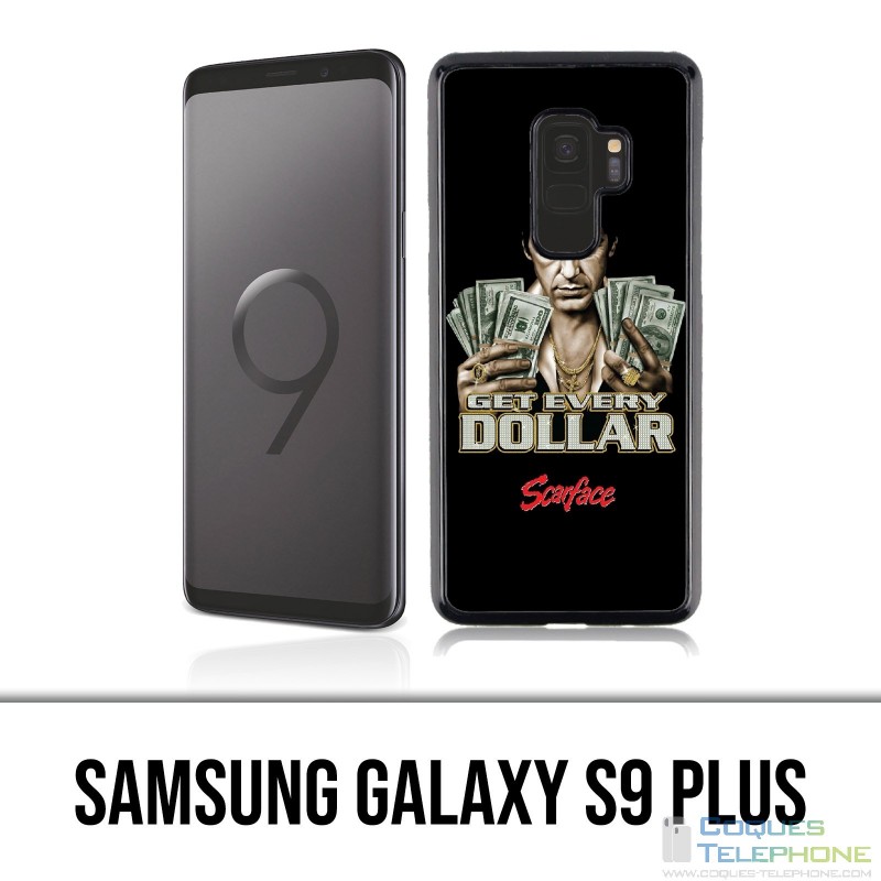 Coque Samsung Galaxy S9 PLUS - Scarface Get Dollars