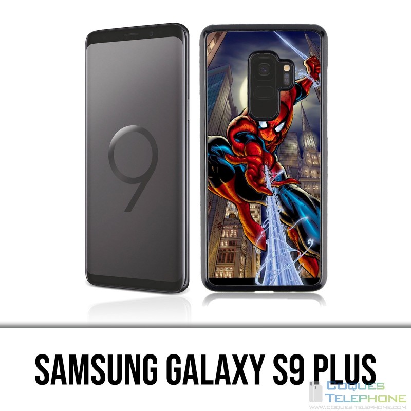 Carcasa Samsung Galaxy S9 Plus - Spiderman Comics