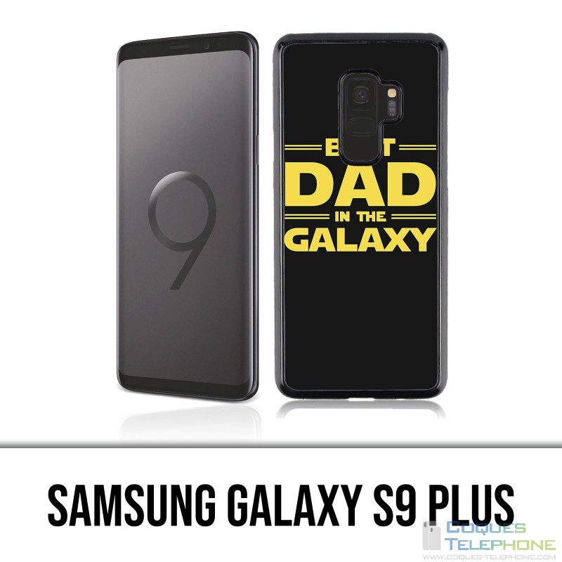 Samsung Galaxy S9 Plus Hülle - Star Wars Bester Papa in der Galaxis