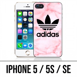 IPhone 5 / 5S / SE Hülle - Adidas Marble Pink