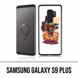 Carcasa Samsung Galaxy S9 Plus - Star Wars Boba Fett Cartoon