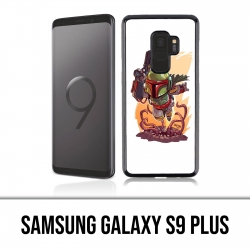 Custodia Samsung Galaxy S9 Plus - Star Wars Boba Fett Cartoon