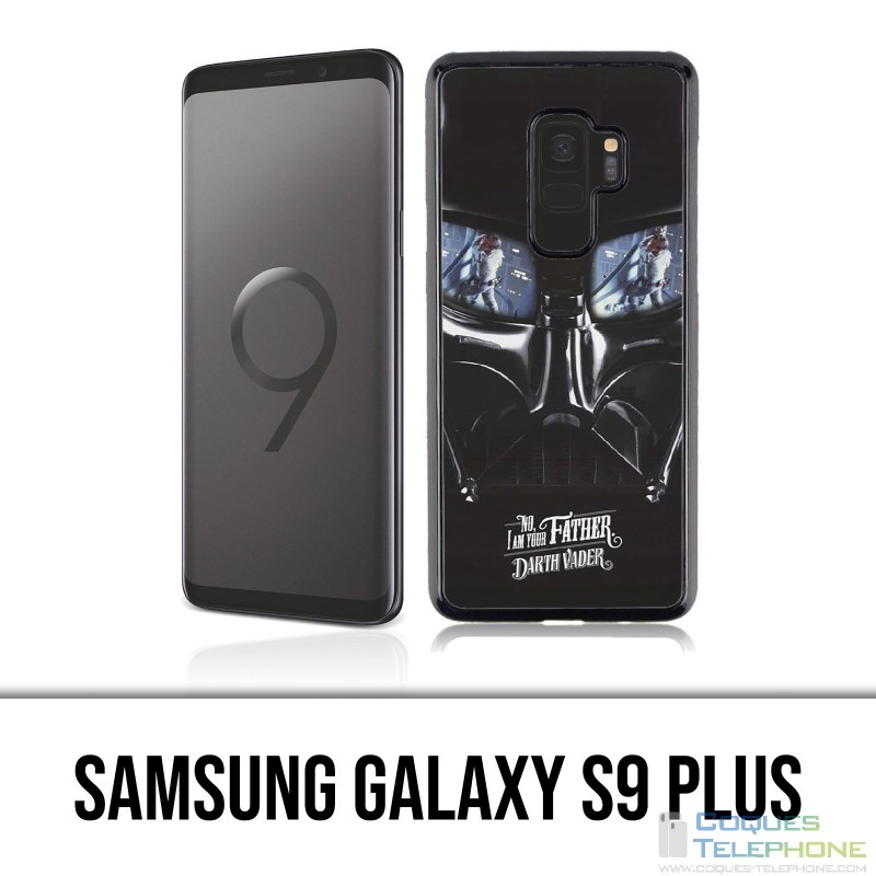 Samsung Galaxy S9 Plus Hülle - Star Wars Dark Vader Moustache