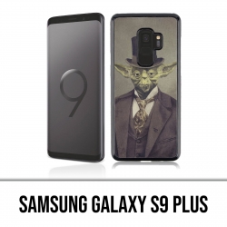 Samsung Galaxy S9 Plus Hülle - Star Wars Vintage Yoda
