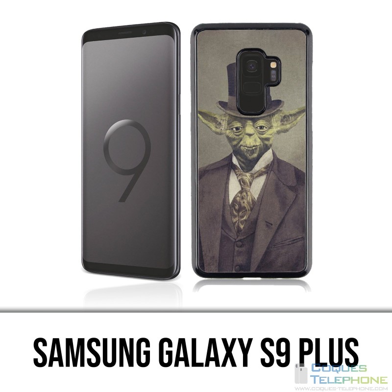 Carcasa Samsung Galaxy S9 Plus - Star Wars Vintage Yoda