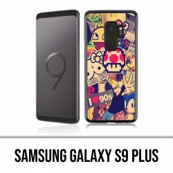 Coque Samsung Galaxy S9 PLUS - Stickers Vintage 90S