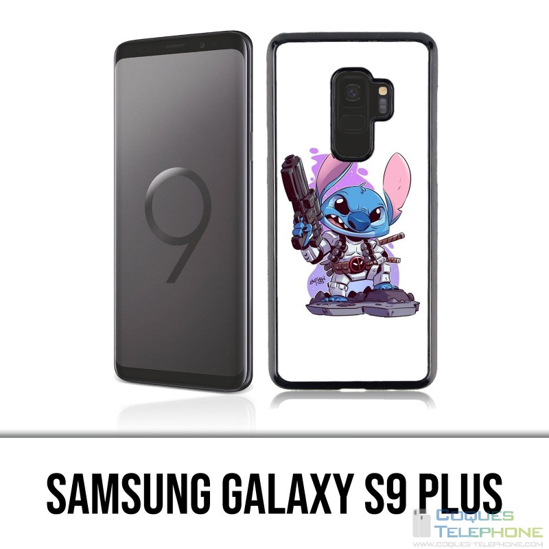 Carcasa Samsung Galaxy S9 Plus - Puntada Deadpool