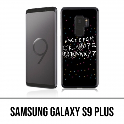 Samsung Galaxy S9 Plus Hülle - Stranger Things Alphabet
