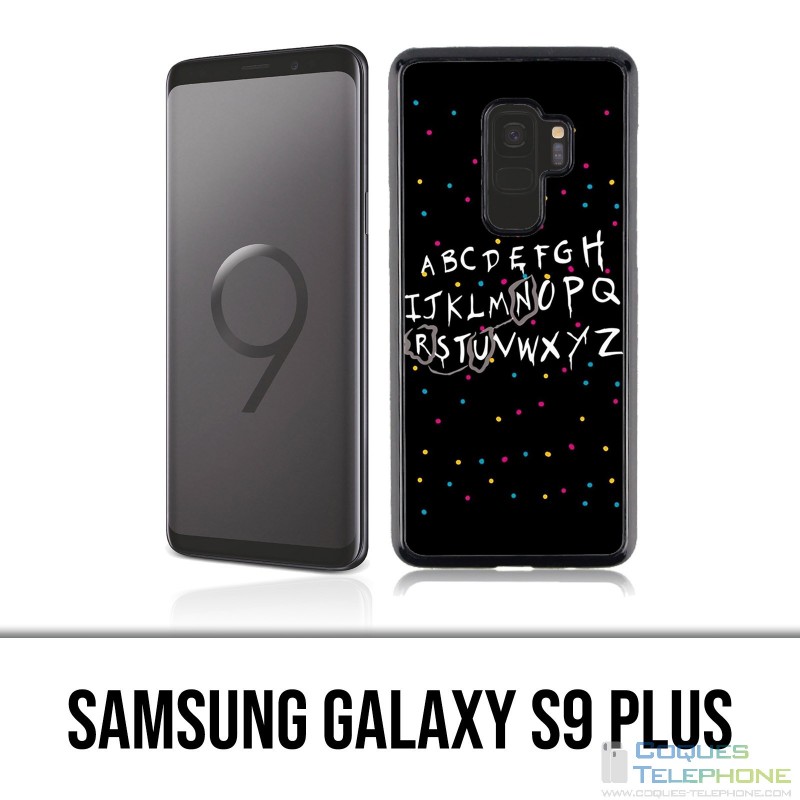 Custodia Samsung Galaxy S9 Plus - Stranger Things Alphabet