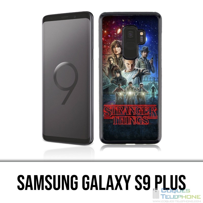 Custodia Samsung Galaxy S9 Plus - Poster di Stranger Things