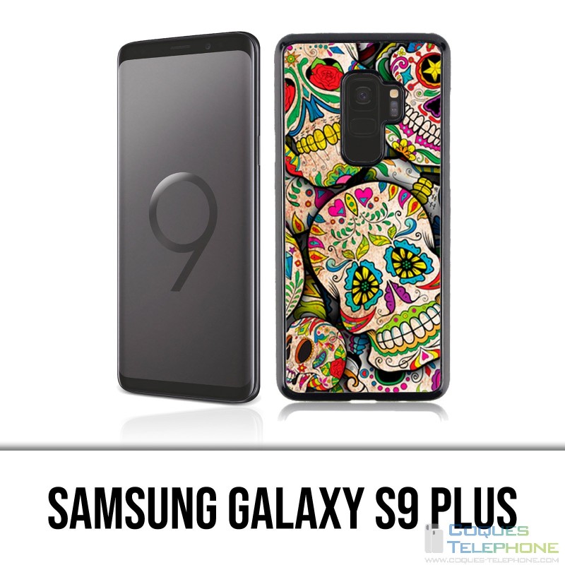 Carcasa Samsung Galaxy S9 Plus - Calavera de azúcar