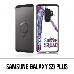 Coque Samsung Galaxy S9 PLUS - Suicide Squad Jambe Harley Quinn