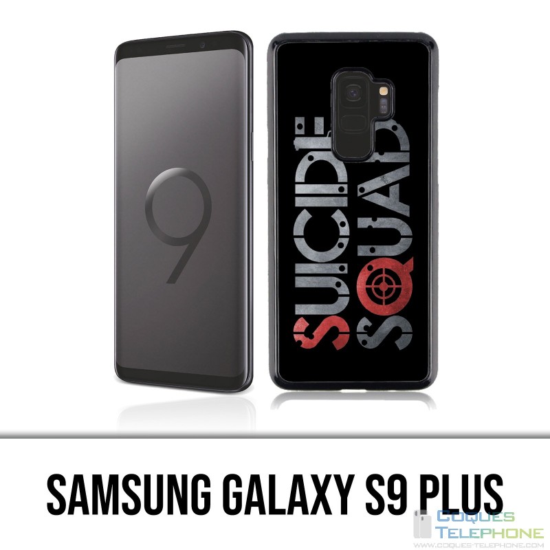 Carcasa Samsung Galaxy S9 Plus - Logotipo de Suicide Squad