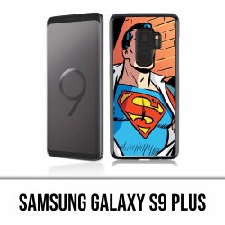 Coque Samsung Galaxy S9 PLUS - Superman Comics