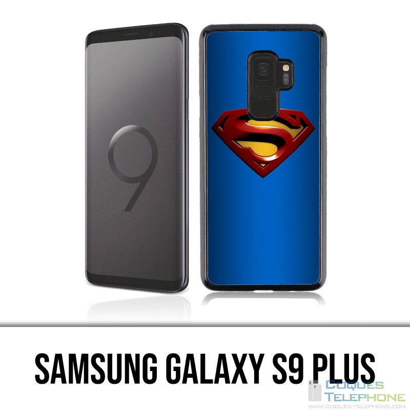 Carcasa Samsung Galaxy S9 Plus - Logotipo de Superman