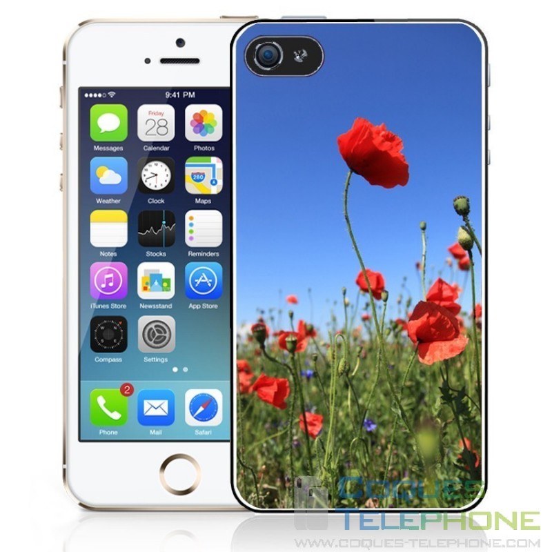 Phone case poppies