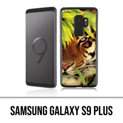 Coque Samsung Galaxy S9 PLUS - Tigre Feuilles