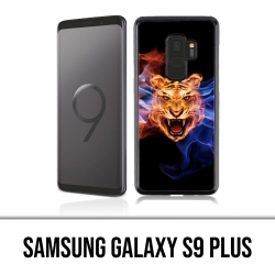 Samsung Galaxy S9 Plus Case - Tiger Flames