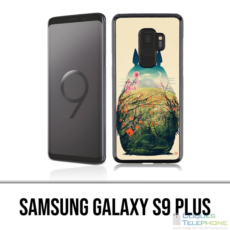 Samsung Galaxy S9 Plus Hülle - Totoro Zeichnung