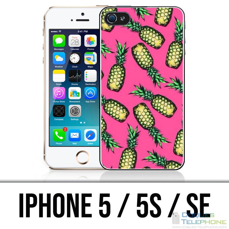 IPhone 5 / 5S / SE Hülle - Ananas