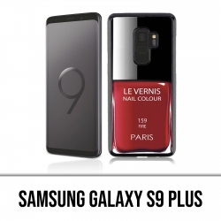 Custodia Samsung Galaxy S9 Plus - Vernice rossa Parigi