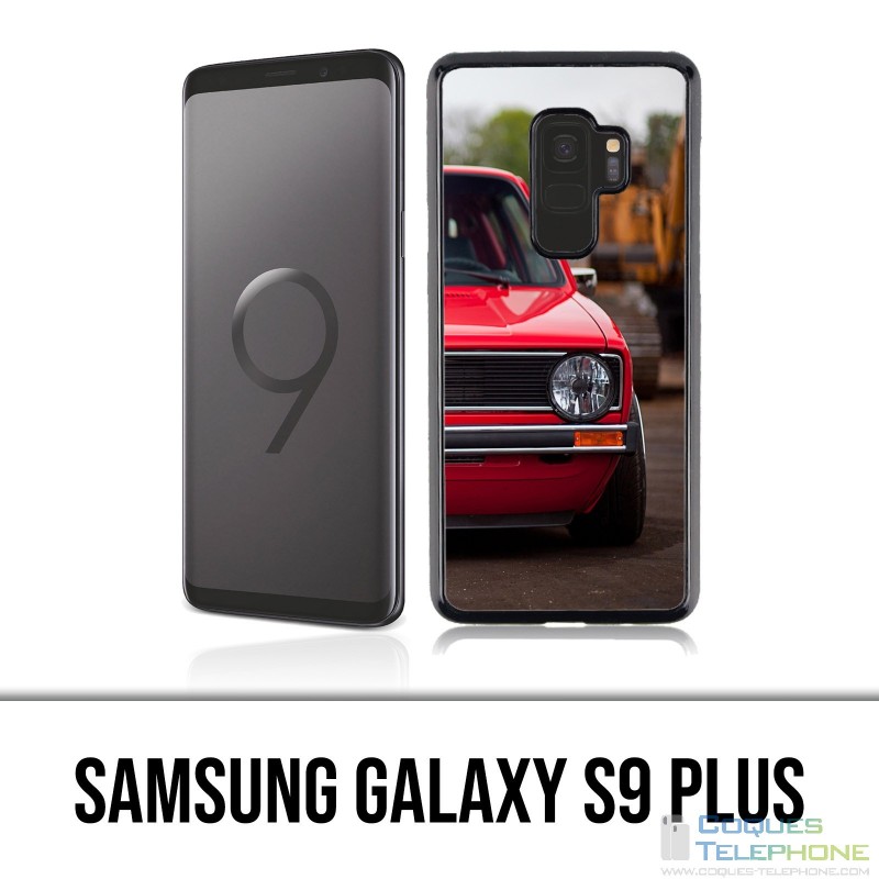 Carcasa Samsung Galaxy S9 Plus - Vintage Vw Golf
