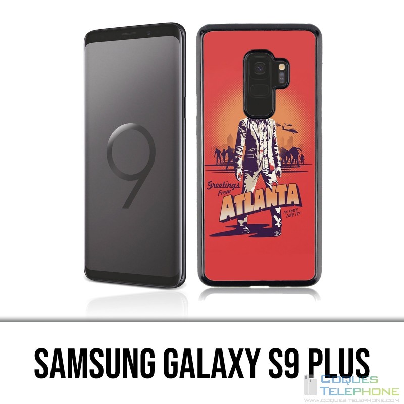Samsung Galaxy S9 Plus Case - Walking Dead Greetings From Atlanta