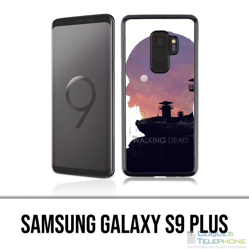 Samsung Galaxy S9 Plus Hülle - Walking Dead Ombre Zombies