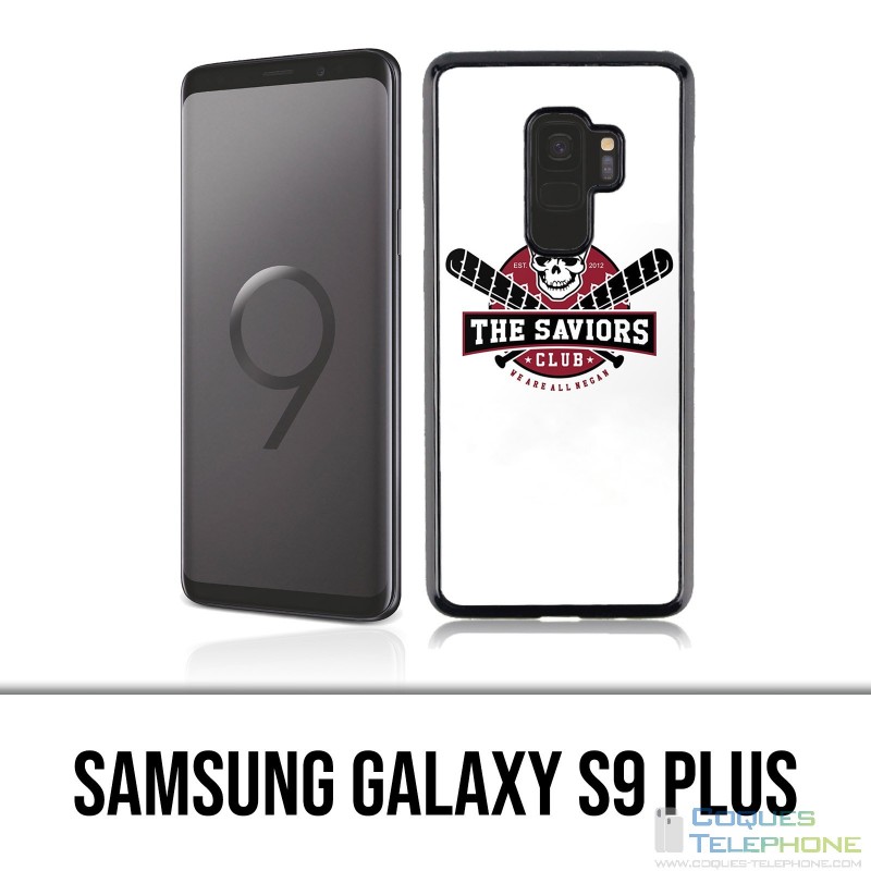 Coque Samsung Galaxy S9 PLUS - Walking Dead Saviors Club