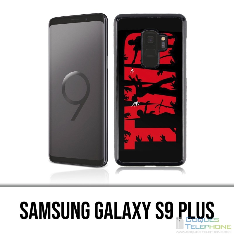 Carcasa Samsung Galaxy S9 Plus - Logotipo de Walking Dead Twd