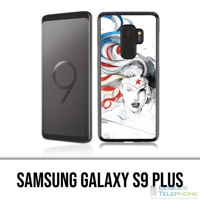 Samsung Galaxy S9 Plus Case - Wonder Woman Art Design
