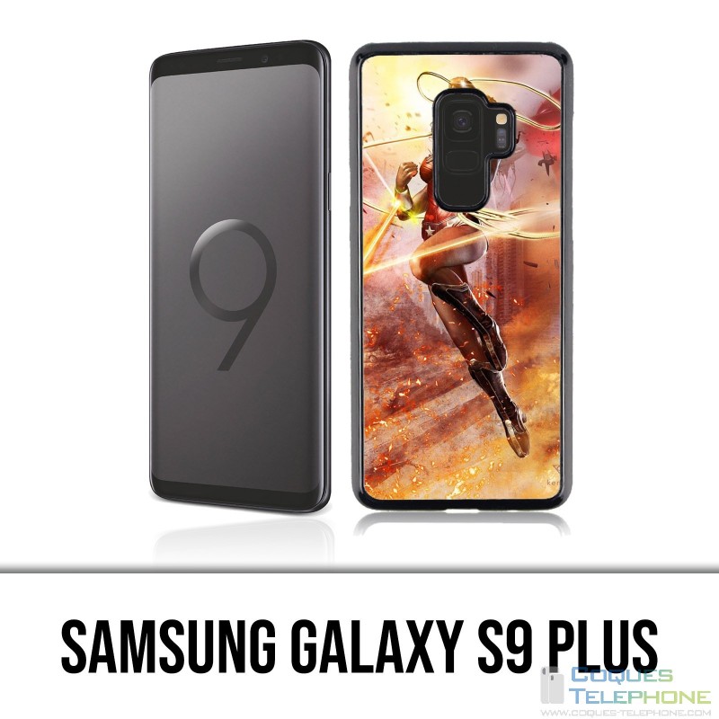 Coque Samsung Galaxy S9 PLUS - Wonder Woman Comics