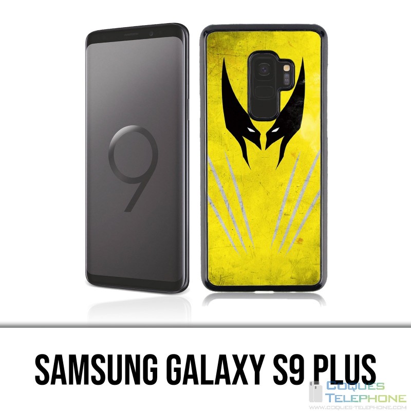 Samsung Galaxy S9 Plus Case - Xmen Wolverine Art Design
