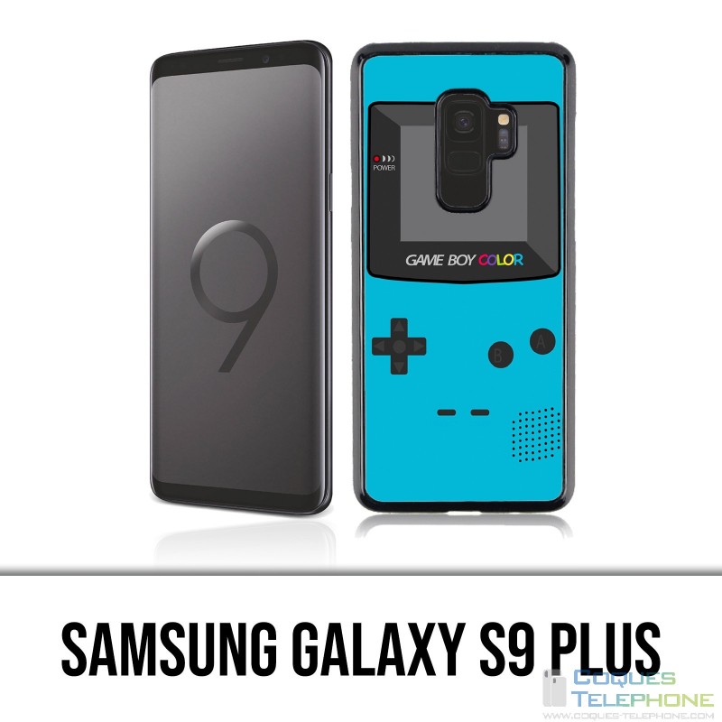 Custodia Samsung Galaxy S9 Plus - Game Boy Color Turchese
