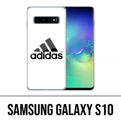 Samsung Galaxy S10 Hülle - Adidas Logo Weiß