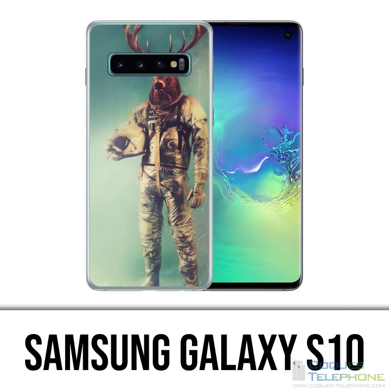Samsung Galaxy S10 Case - Animal Astronaut Deer