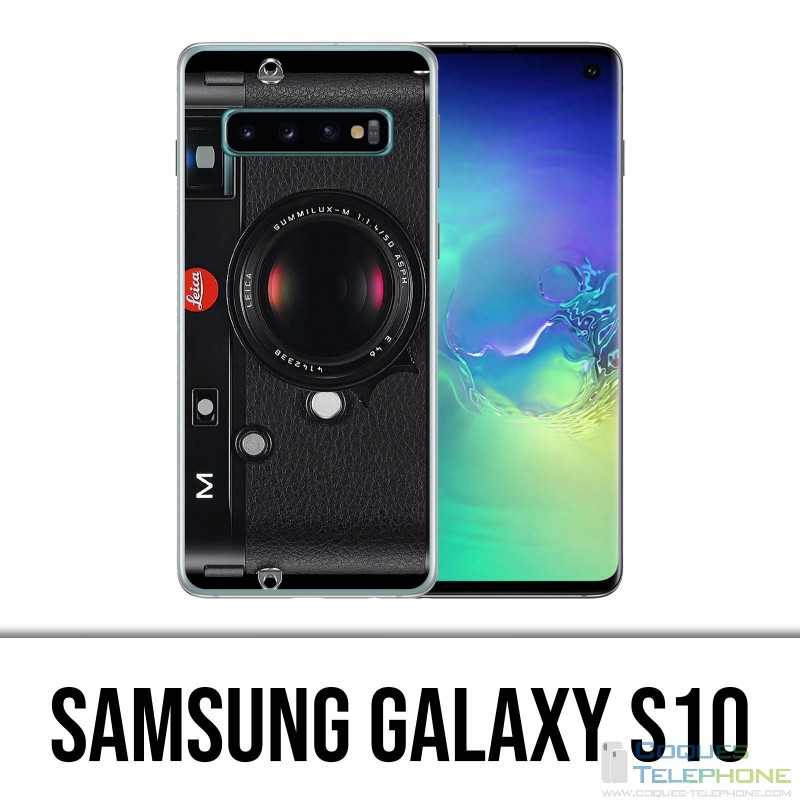 Samsung Galaxy S10 Hülle - Vintage Kamera