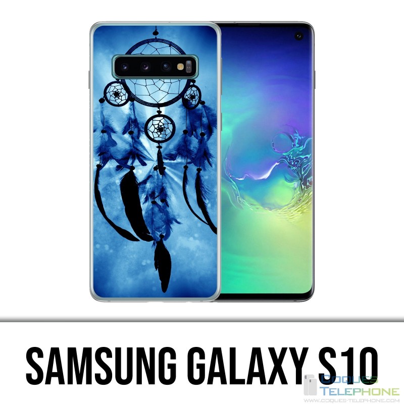 Samsung Galaxy S10 Case - Blue Dream Catcher